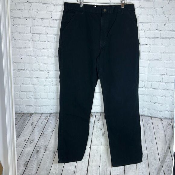 Carhartt Men’s Utility Work Pant Washed Duck Dungaree fit Pants W40 x L38 B11 - Picture 1 of 10